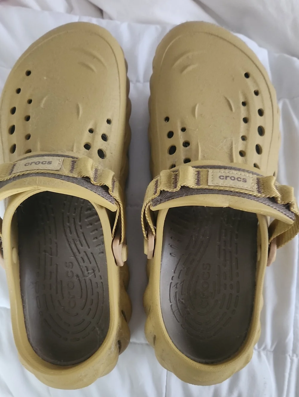 CROCS Adult Clog in Mustard Yellow M9/W11.5